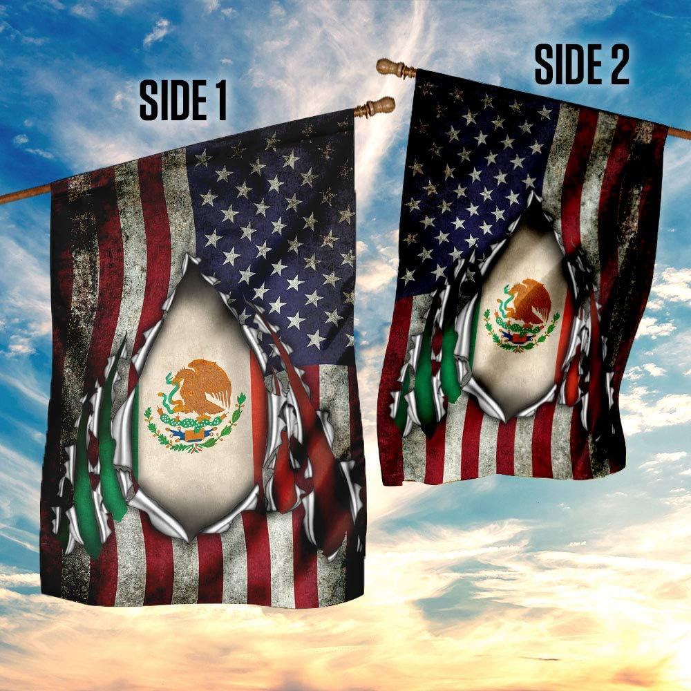 Banderas QNK265F, bandera de casa (29.5 x 39.5 pulgadas), banderas de jardín de casa de poliéster de alta calidad, banderas decorativas para