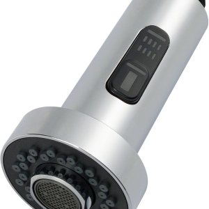 Kraus KFS-1CH – Pulverizador de grifo de cocina de doble función, cromo, 2.2 x 4 pulgadas Kraus KFS-1CH – Pulverizador de grifo de cocina de doble función, cromo, 2.2 x 4 pulgadas