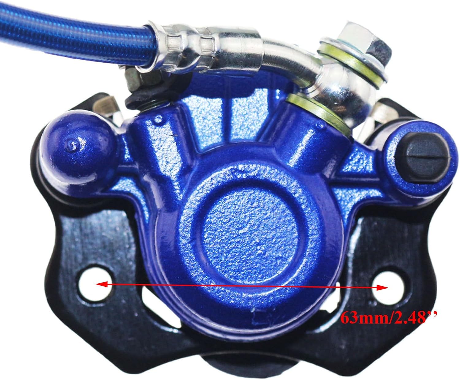 PRO BAT Kit de cilindro maestro de pinza de freno hidráulico trasero con pastilla de freno adicional para cuatro ruedas Baja para Go Kart carrito de