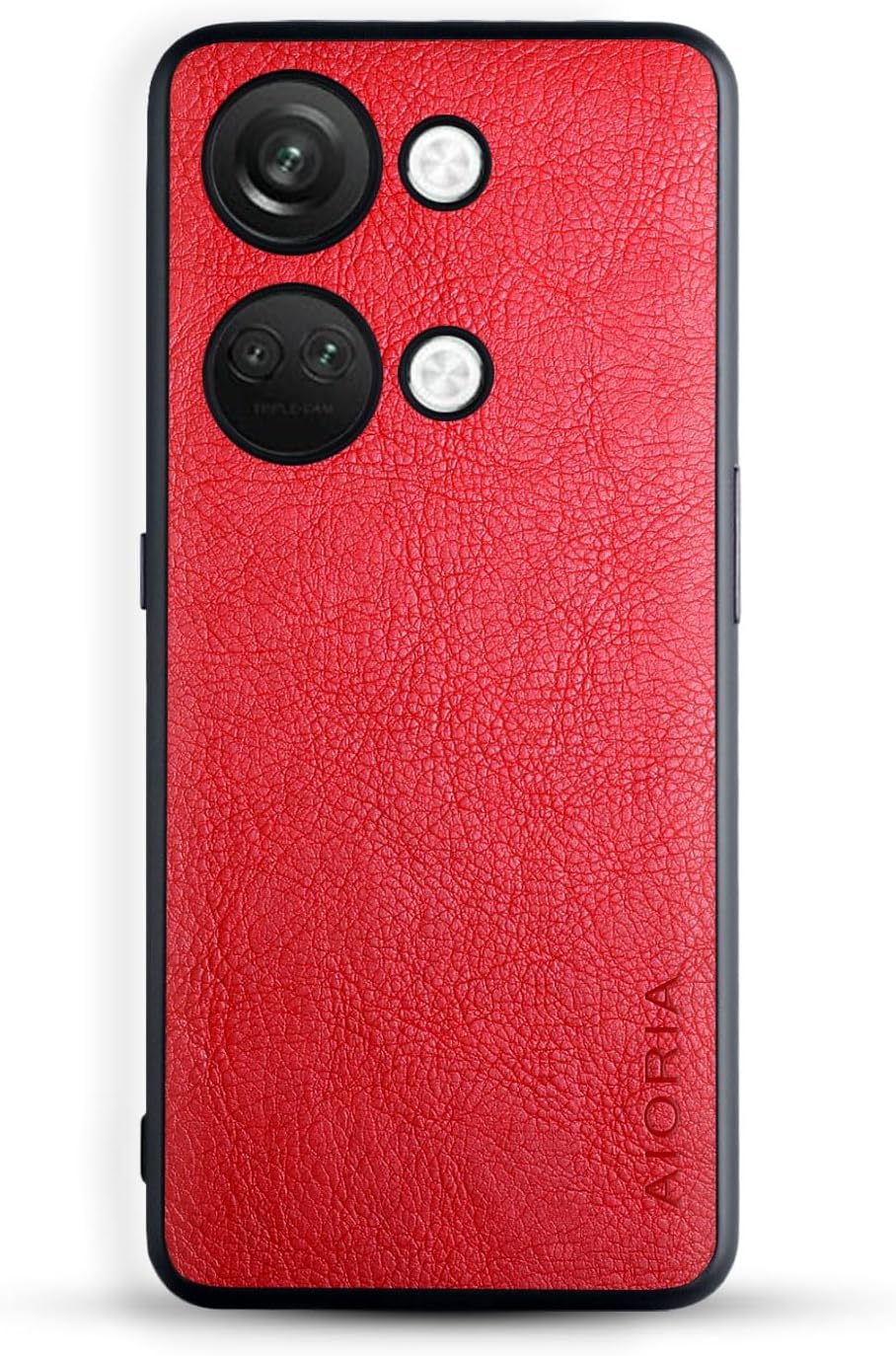 AIORIA Funda para Oneplus Nord 3, pantalla de 6.74 pulgadas, funda de piel sintética de alta calidad, diseño retro de negocios, funda protectora