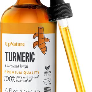UpNature Aceite esencial de cúrcuma – 100% natural y puro, de alta calidad, para aromaterapia, sin diluir, aumenta las defensas naturales, 4 oz UpNature Aceite esencial de cúrcuma – 100% natural y puro, de alta calidad, para aromaterapia, sin diluir, aumenta las defensas naturales, 4 oz