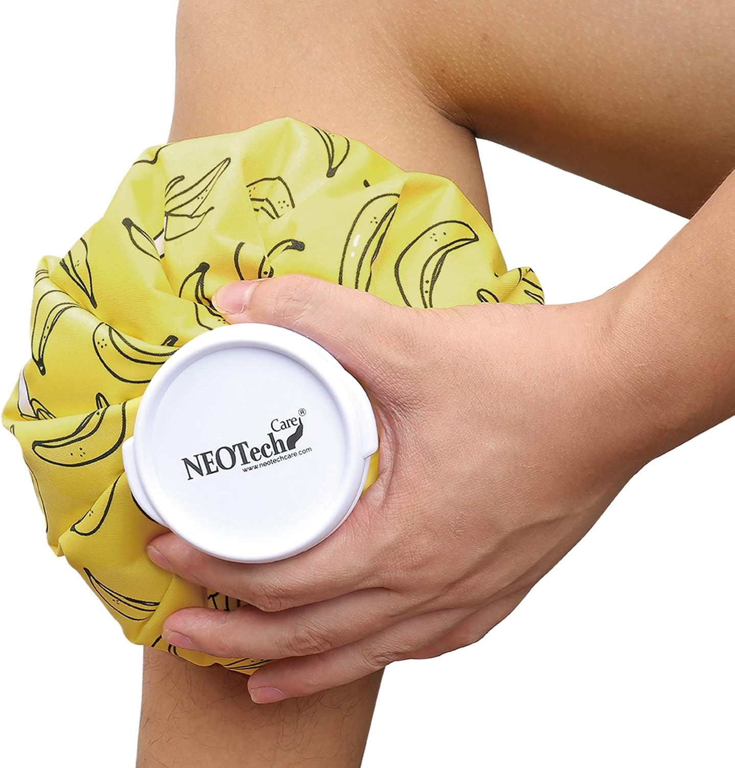 Neotech Care – Bolsa de hielo para lesiones, hinchazón, dolor de cabeza, alivio del dolor, primeros auxilios, tapa de rosca en frío, reutilizable,