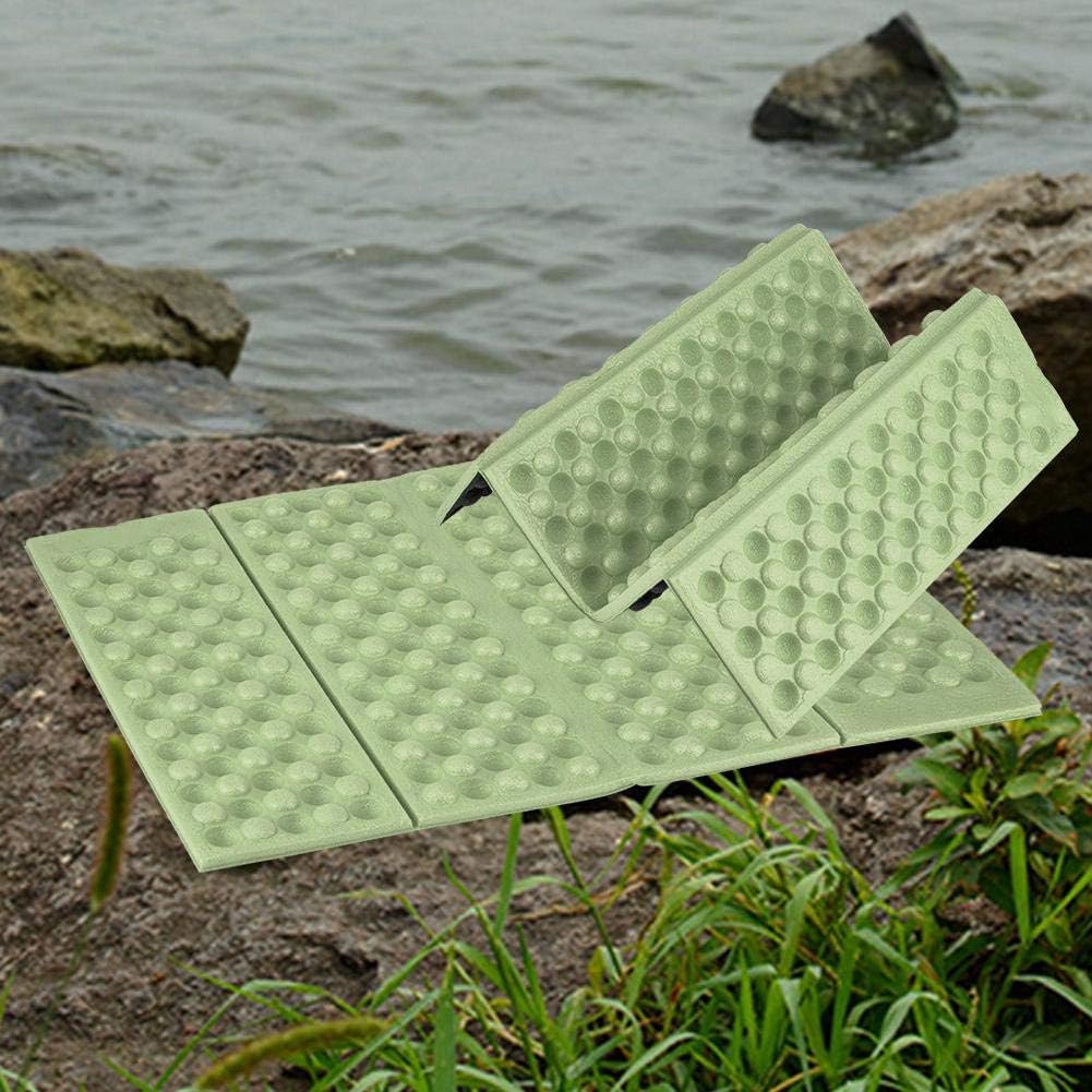 Demeras Alfombrilla de camping XPE plegable Cuchion para asiento a prueba de humedad a prueba de humedad, mini almohadilla de asiento de espuma para