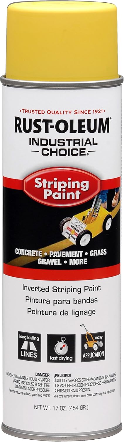 RUST-OLEUM 1648838 Rayas Amarillas 18Oz