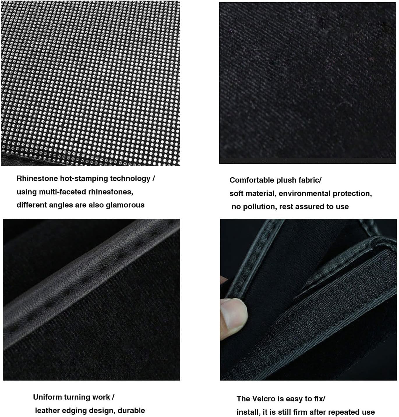 Bling Bling – Funda para pomo de palanca de cambios automática, con diamantes de imitación brillantes de cristal, protector de palanca de cambios de