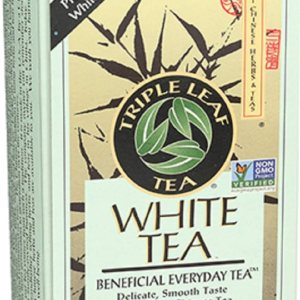 Triple Leaf Té, peonía blanca, 20 bolsas de té (paquete de 6) Triple Leaf Té, peonía blanca, 20 bolsas de té (paquete de 6)