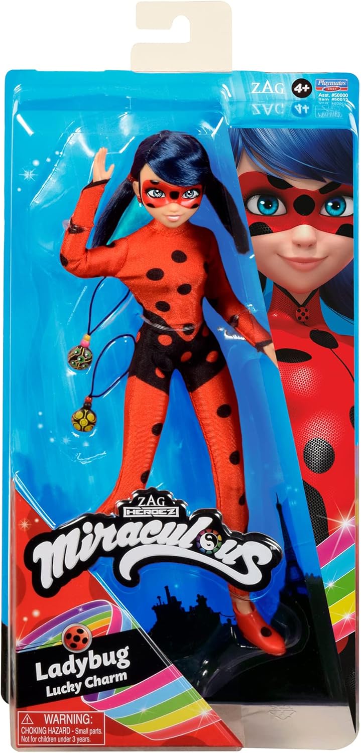 Bandai Miraculous Doll 26 cm Ladybug Lucky Charm