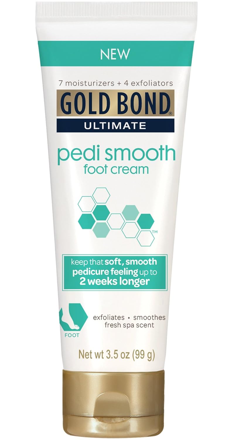 Gold Bond Pedi Smooth Foot Cream 3.5 oz (paquete de 3)