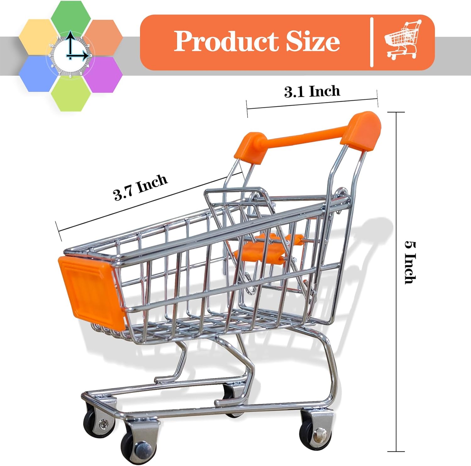 Mini carrito de compras para niños pequeños, se aplica a los suministros escolares y accesorios para niños, mini juguetes de comida para juegos