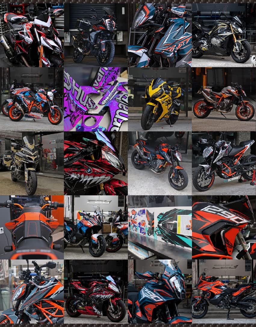 NUEVO Kit gráfico para BMW R 1250 1200 GS Adventure (14) Kit de calcomanías (TRP-G) (R 1200 GS – BRILLANTE)