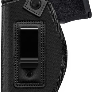 Concealed Carry Holster, Gun Holster for Men and Women, Universal IWB Holsters for Pistols Right and Left Hand, Fits Glock 17 19 26 27 42 43 S&W M&P Concealed Carry Holster, Gun Holster for Men and Women, Universal IWB Holsters for Pistols Right and Left Hand, Fits Glock 17 19 26 27 42 43 S&W M&P