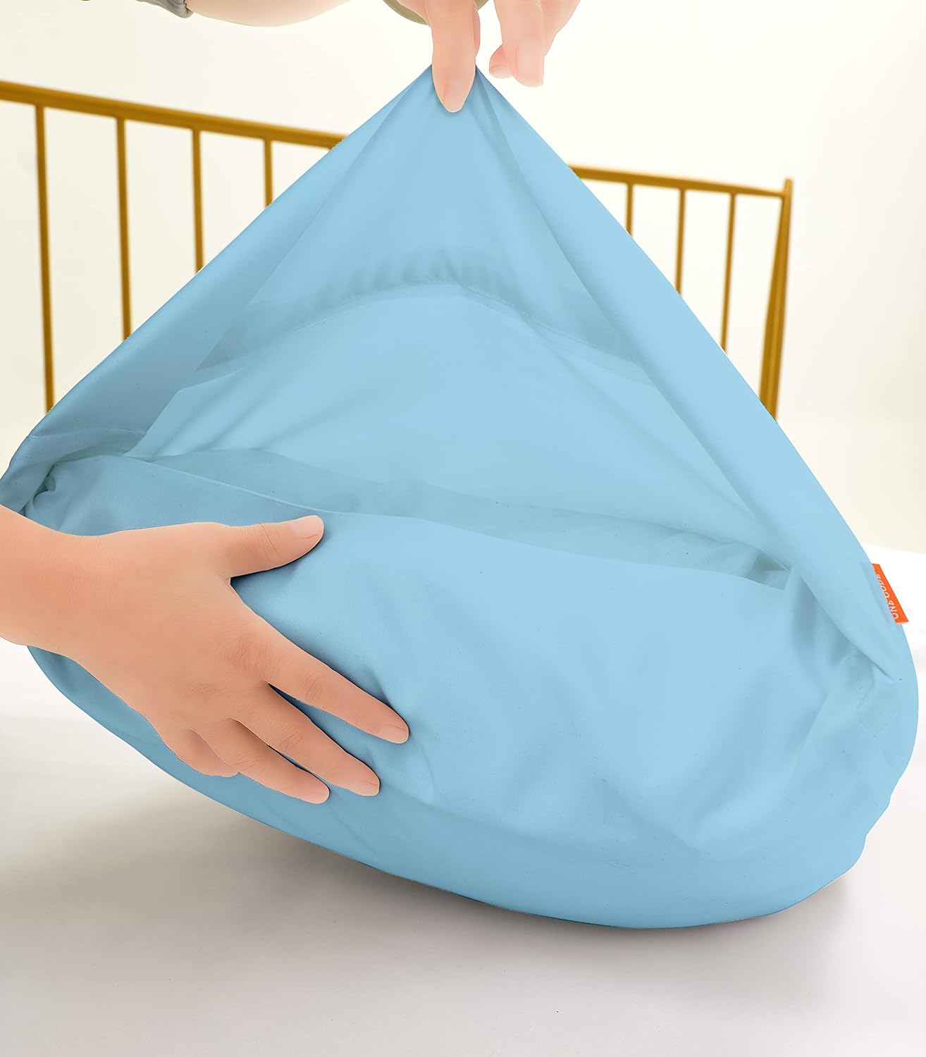 Juego de sábanas de lujo de 4 piezas tamaño matrimonial, de lujo de la serie 1800 de microfibra reciclada certificada suave y sedosa, sin arrugas y