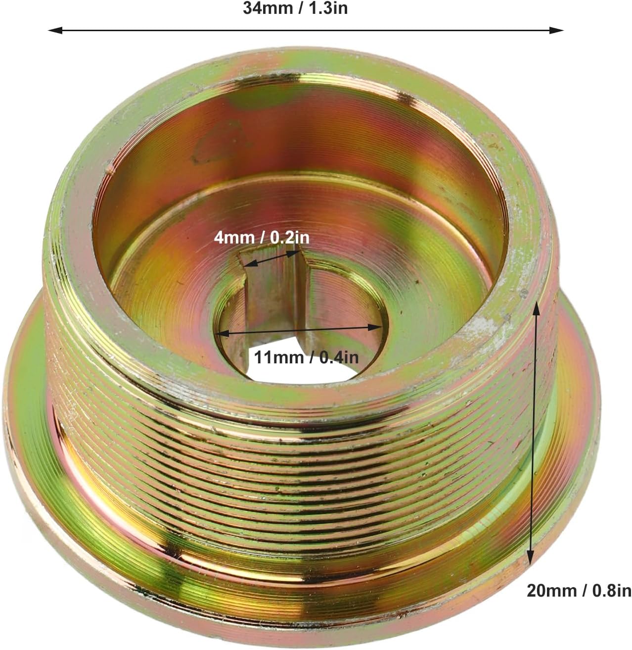 Adaptador de rueda libre de la impulsión derecha, adaptador de rueda libre del recambio de la bici del hierro para las bicicletas eléctricas
