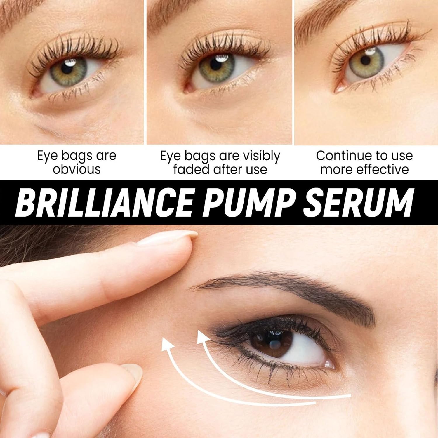 VEADONS Brilliance Pump Serum, suero facial antienvejecimiento, reduce las líneas finas y arrugas, aumenta el colágeno, hidrata los poros, adecuado