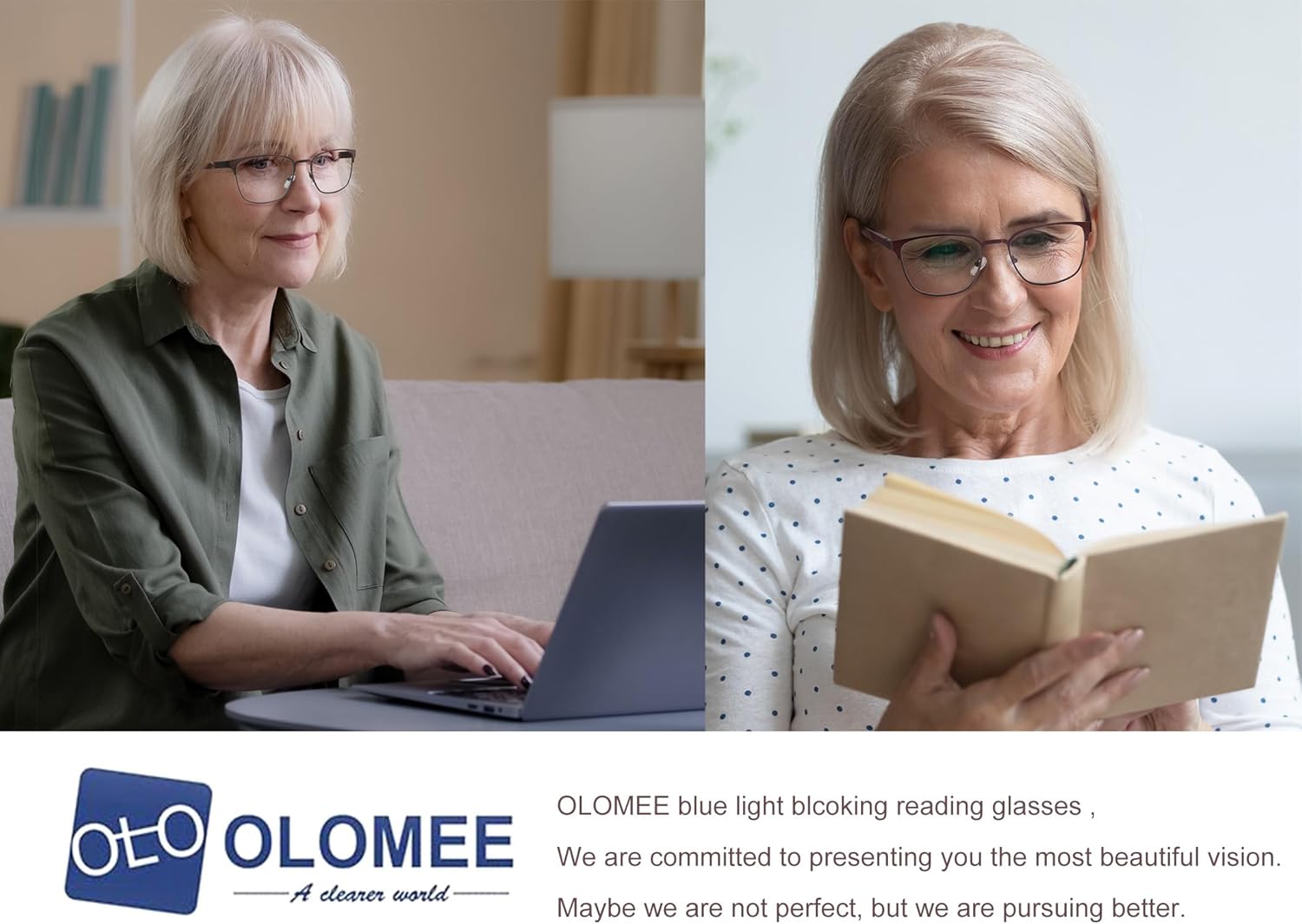 Reading Glasses for Women WSmall HeadPetite Face Blue Light Blocking Computer Readers Square Cheaters Glasses 4 Pack