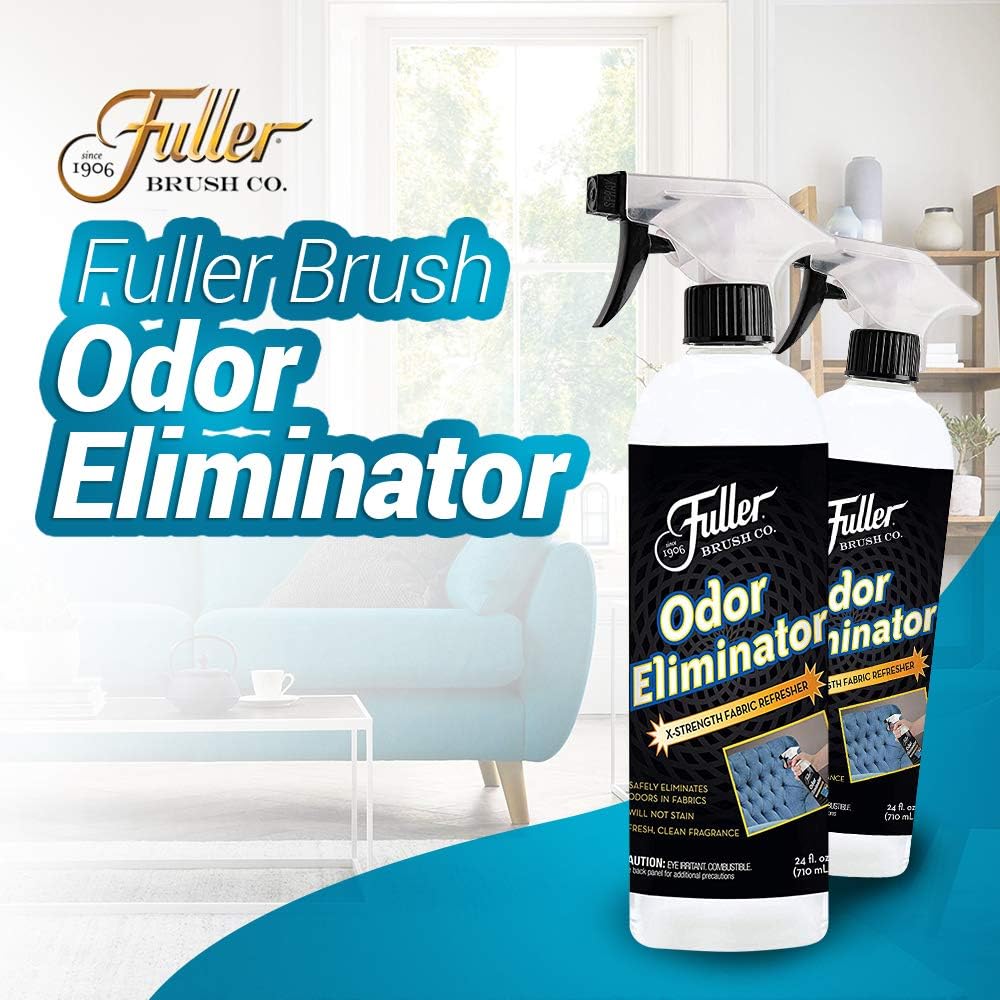 Fuller Brush Eliminador de olores – Botella de repuesto en aerosol refrescante de tela extra fuerte  desodorante refrescante para paños  Aroma