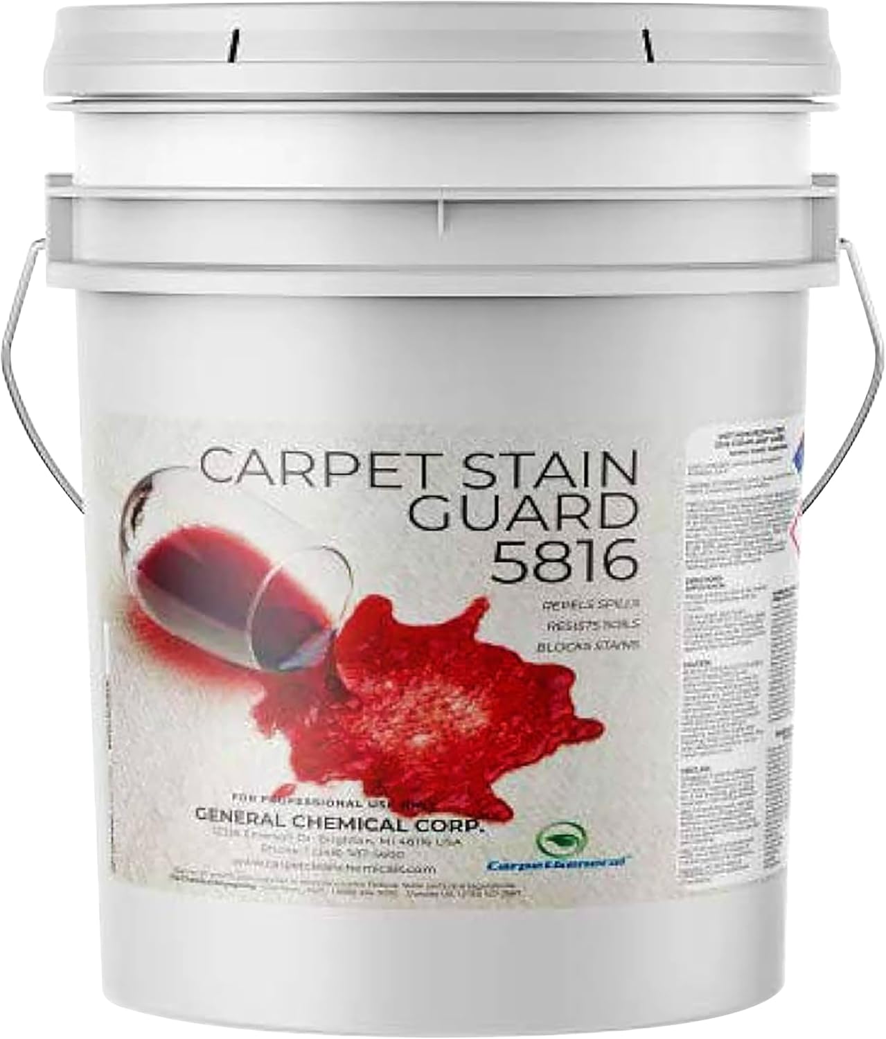 General Chemical 5816 – Protector de tela segura para tapicería, alfombras, alfombras, cortinas y más, espray protector impermeable para uso en