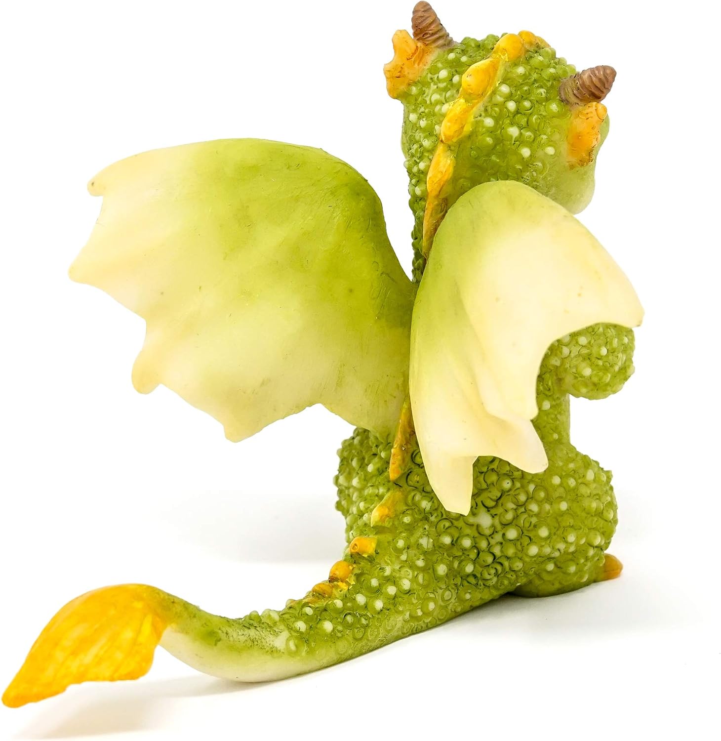 Top Collection Rex The Green Dragon – Mini figura coleccionable de fantasía (orbe de cristal)