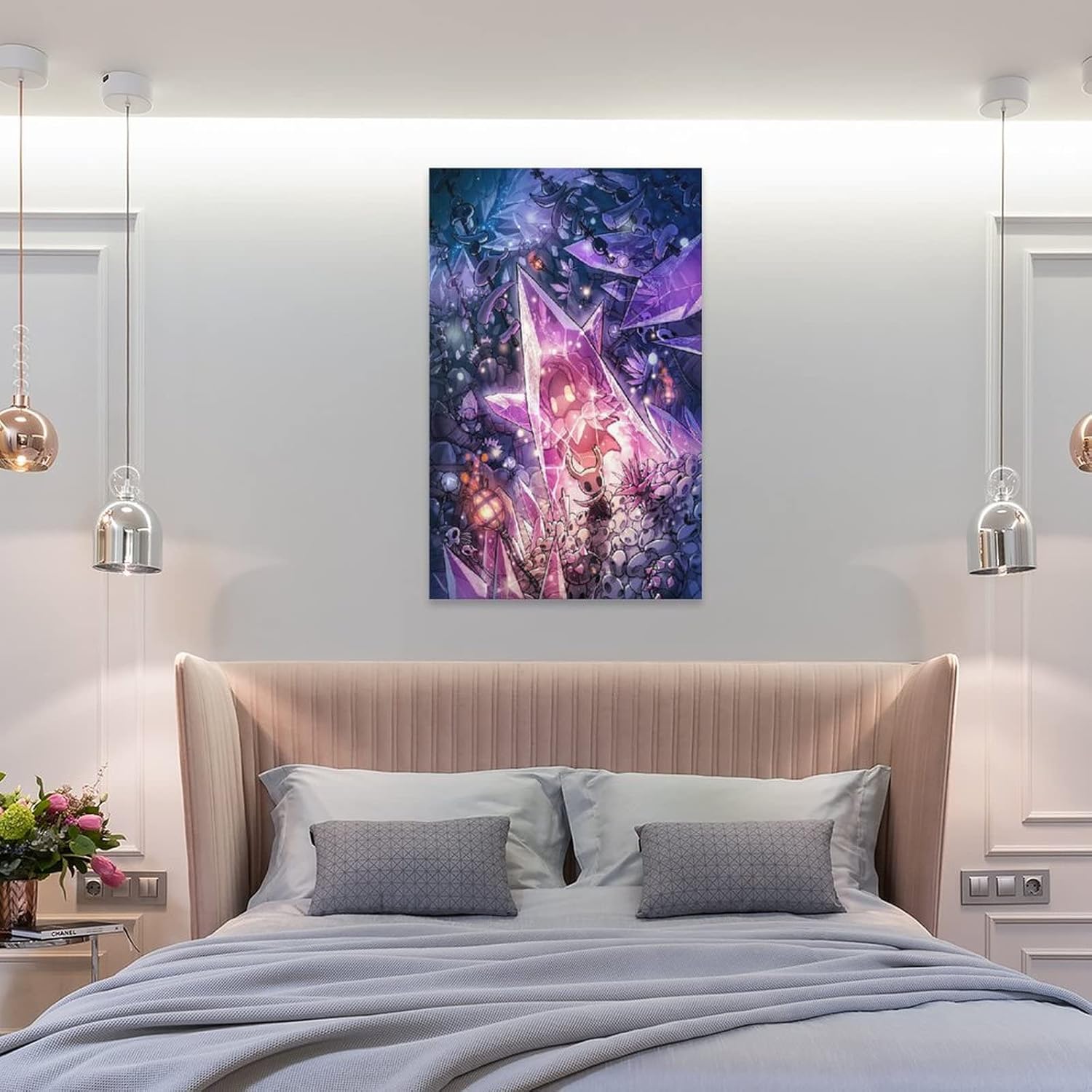SNKB Póster de caballero hueco, pintura decorativa, lienzo, arte de pared, para sala de estar, dormitorio, 16 x 24 pulgadas (15.7 x 23.6 in)