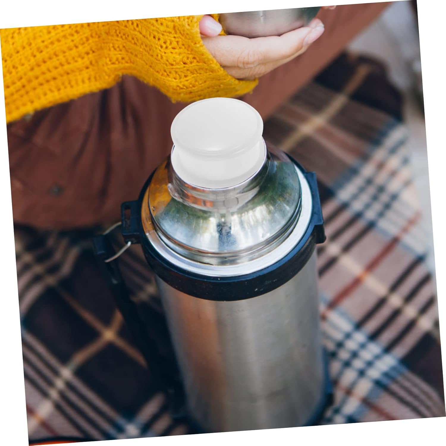 Zerodeko 40 Pcs Bottle Stopper Accessories Flask Water Bottles Vacumm Sealer Kettle Plug Plastic Water Bottles Water Bottle Stoppers Termos White