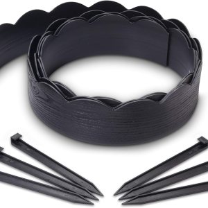 EasyFlex 3310E-20C – Bordes de paisaje, 20 pies, color negro EasyFlex 3310E-20C – Bordes de paisaje, 20 pies, color negro