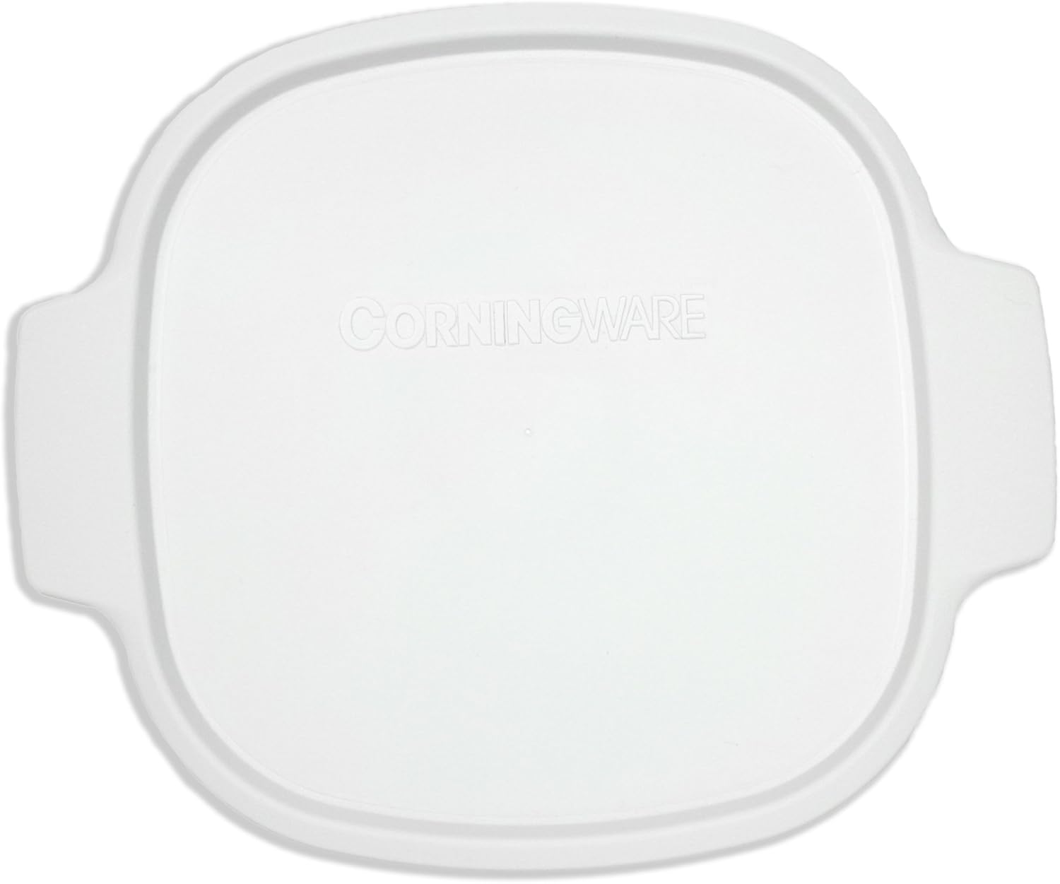 Corningware StoveTop Tapa de plástico blanca de 2 cuartos de galón  3 cuartos #A-2-PC (se adapta a platos de vidrio Corningware A-2-B y A-3-B)