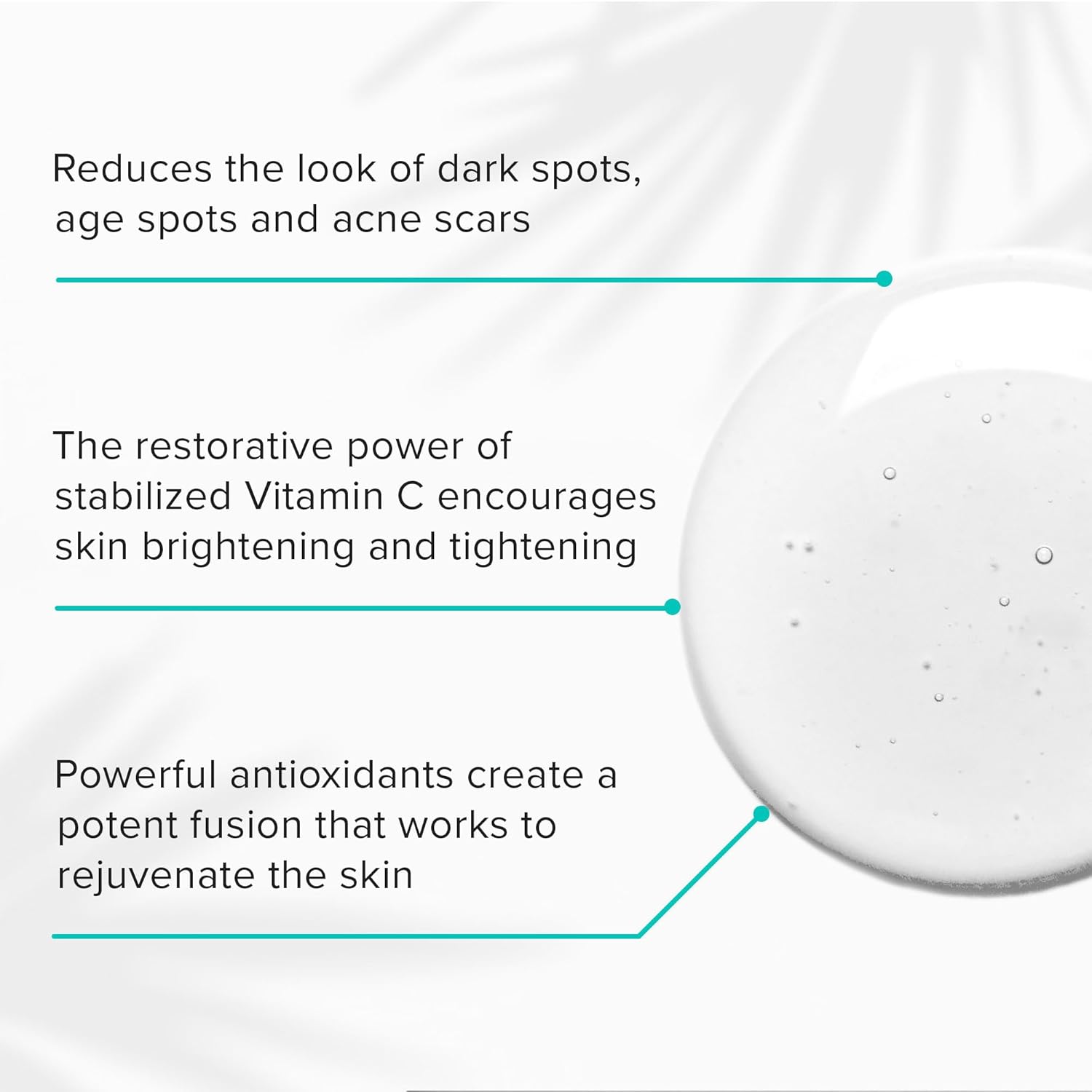 ClarityRx C-Results Vitamin C Brightening Face Serum, Natural Plant-Based Anti-Aging Facial Treatment for Dark Spots & Acne Scars