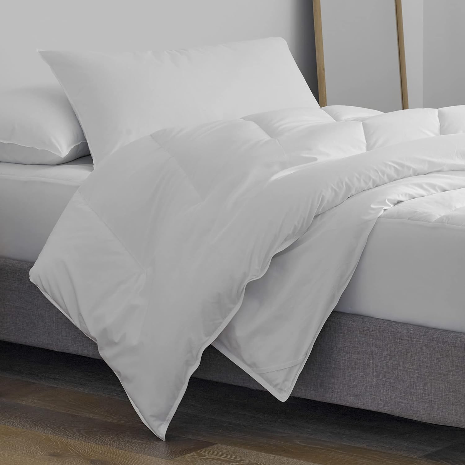 Martex Clean Essentials – Juego de almohada, tamaño King, color blanco, 2 piezas