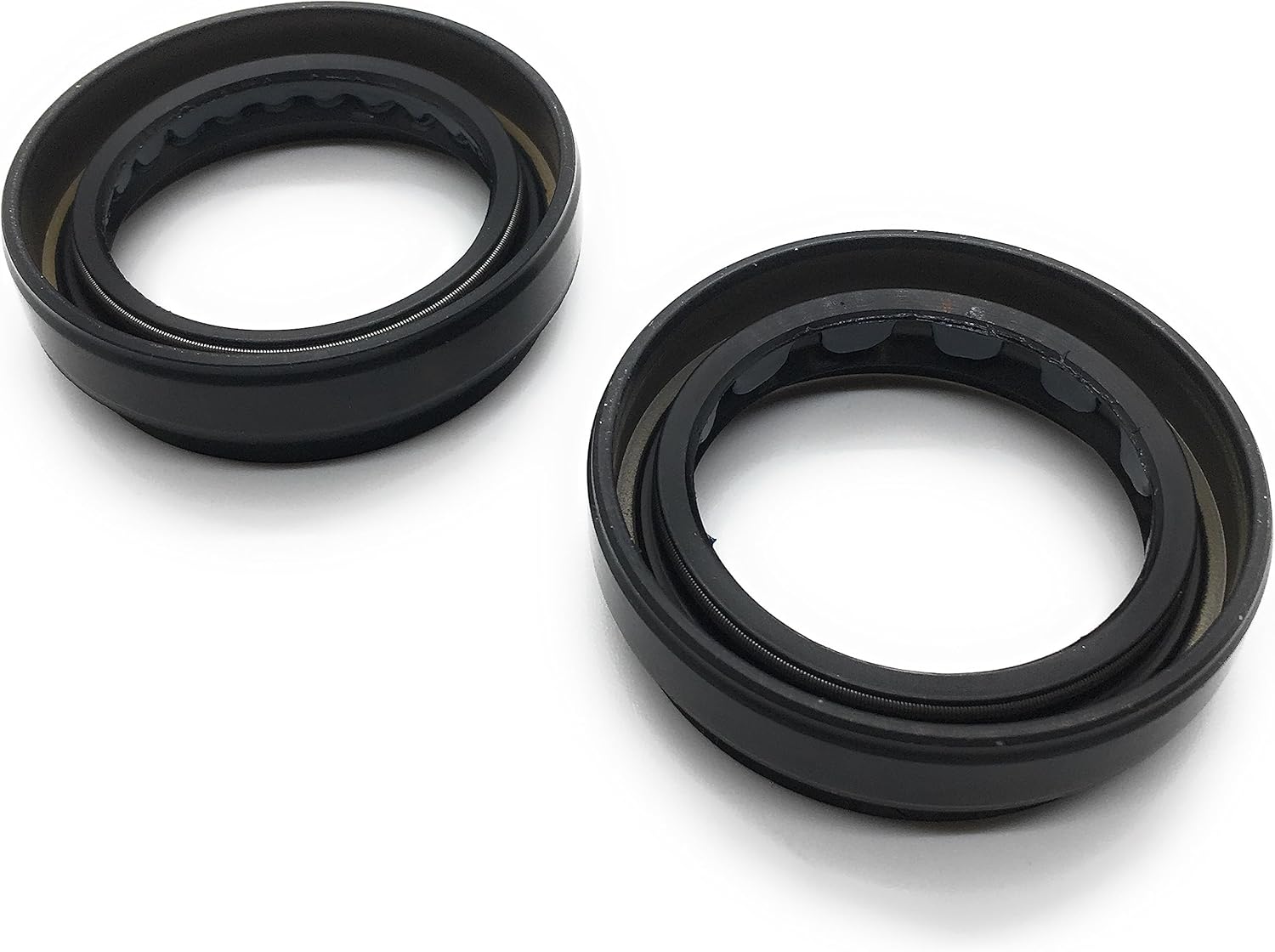 REPLACEMENTKITS.COM Juego de 2 sellos de eje de transmisión delantera de marca, se adapta a varios modelos y años Subaru que reemplaza 806735300 y