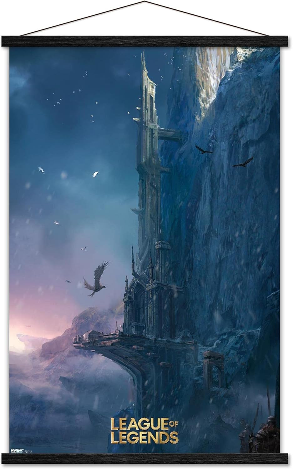 Trends International League of Legends – Póster de pared con marco magnético