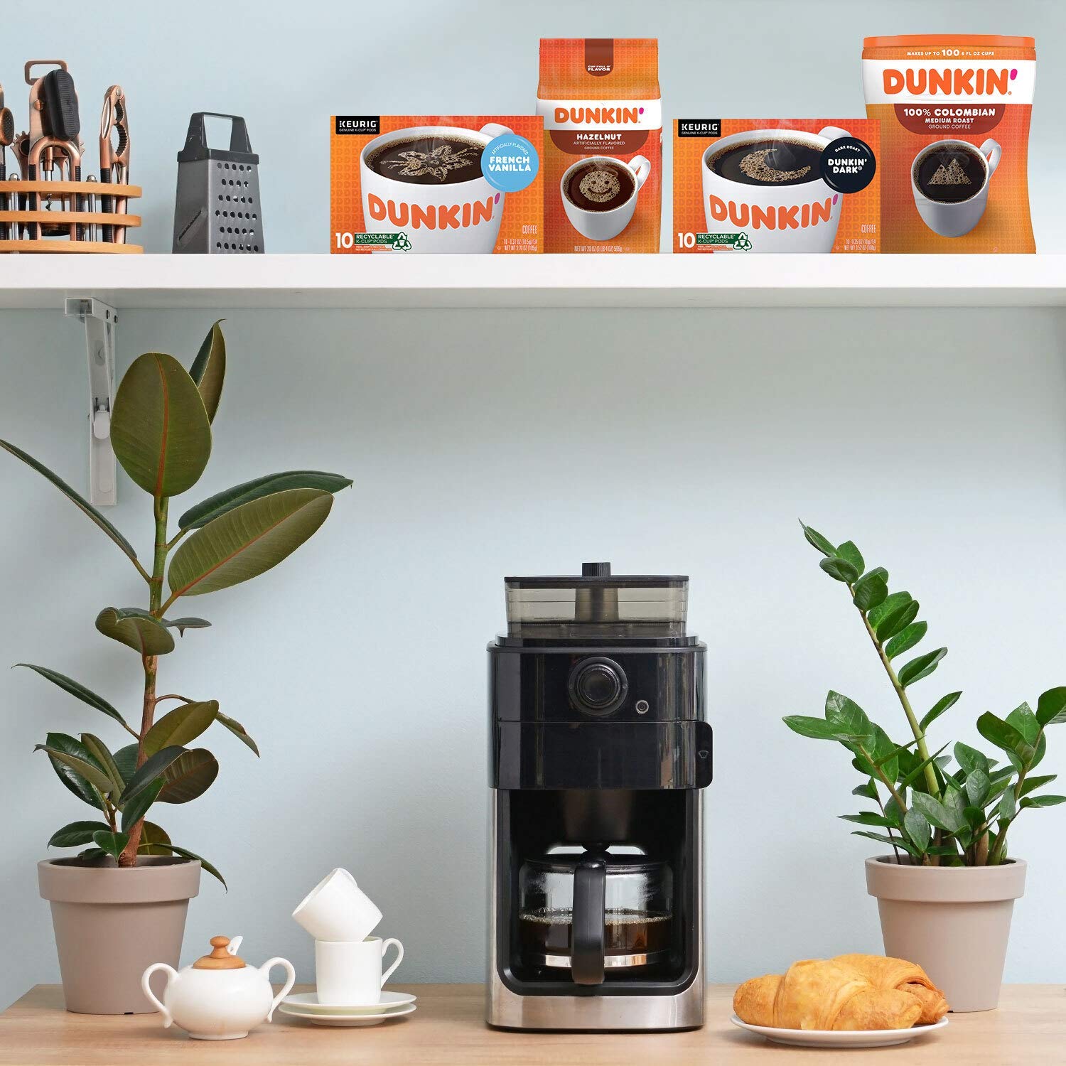 Dunkin’ Cápsulas K-Cup originales de café tostado medio auténtico. Con un sabor rico y suave inigualable por otros, suave y sabroso. – Original