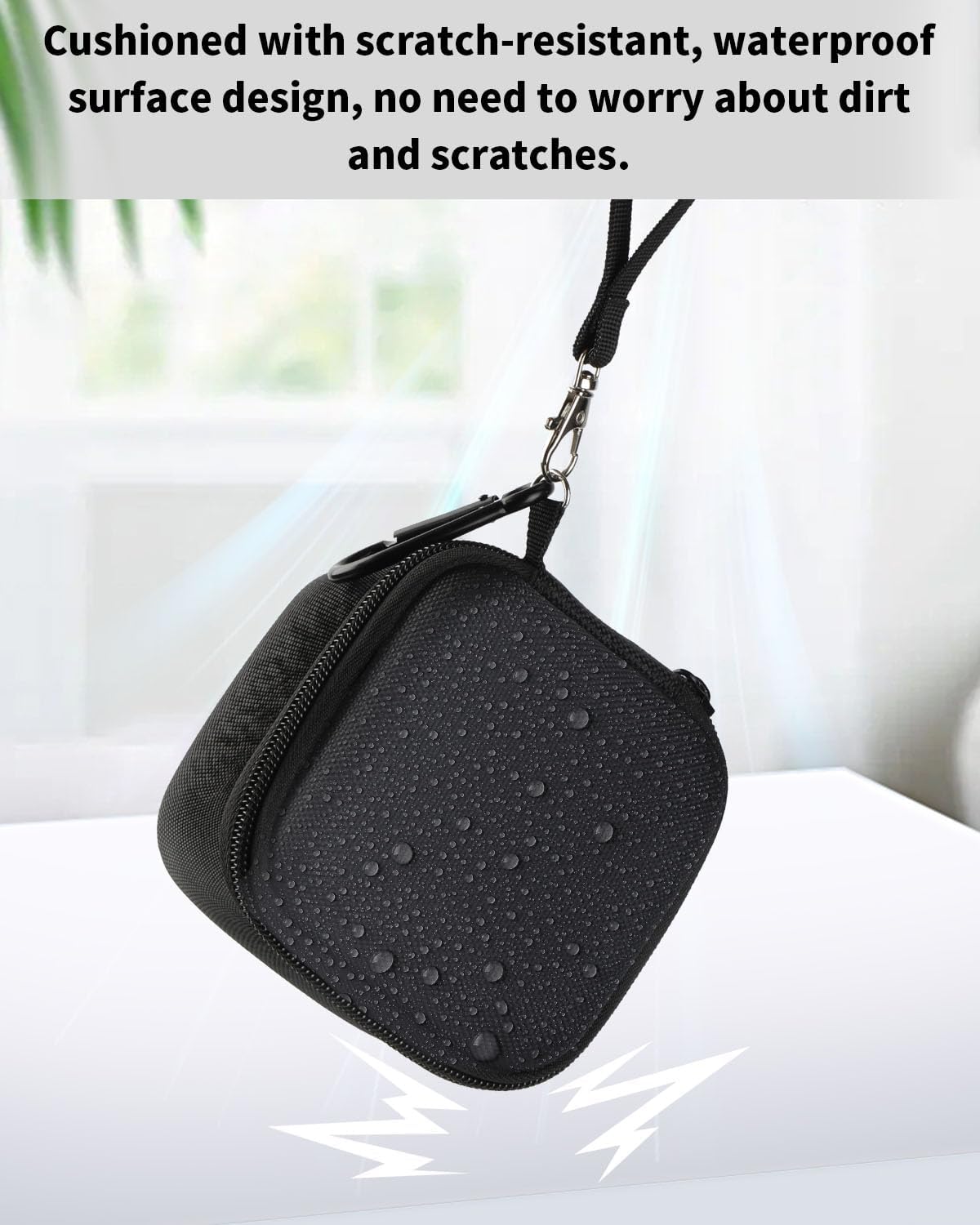 Zodzi Funda para etiquetadora P12 compatible con la máquina etiquetadora P12P12 Pro, impresora térmica impermeable portátil y bolsa de