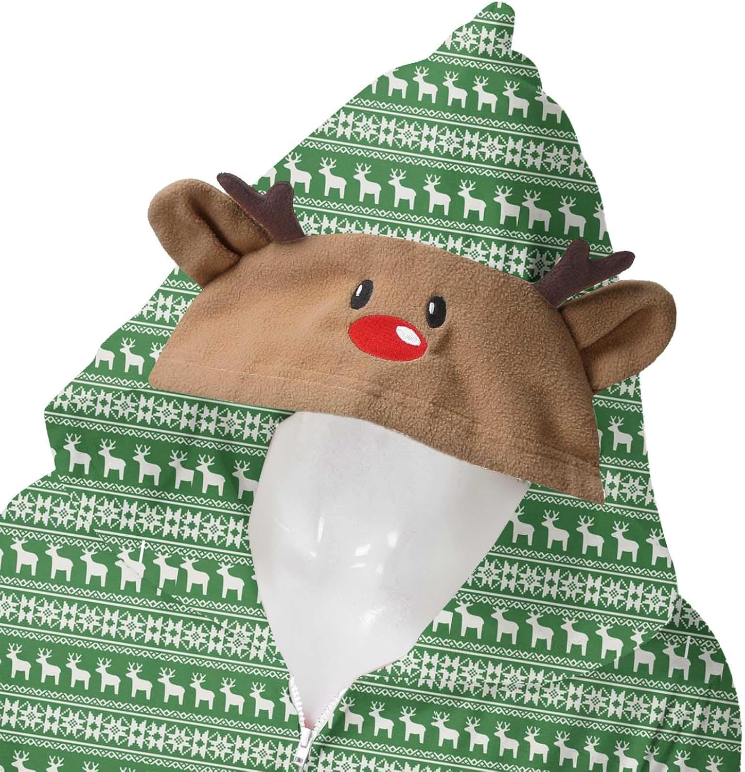 JEGULV Pijamas de Navidad para la familia, conjuntos a juego con lindo estampado de dibujos animados de Papá Noel, conjunto de pijamas familiares de