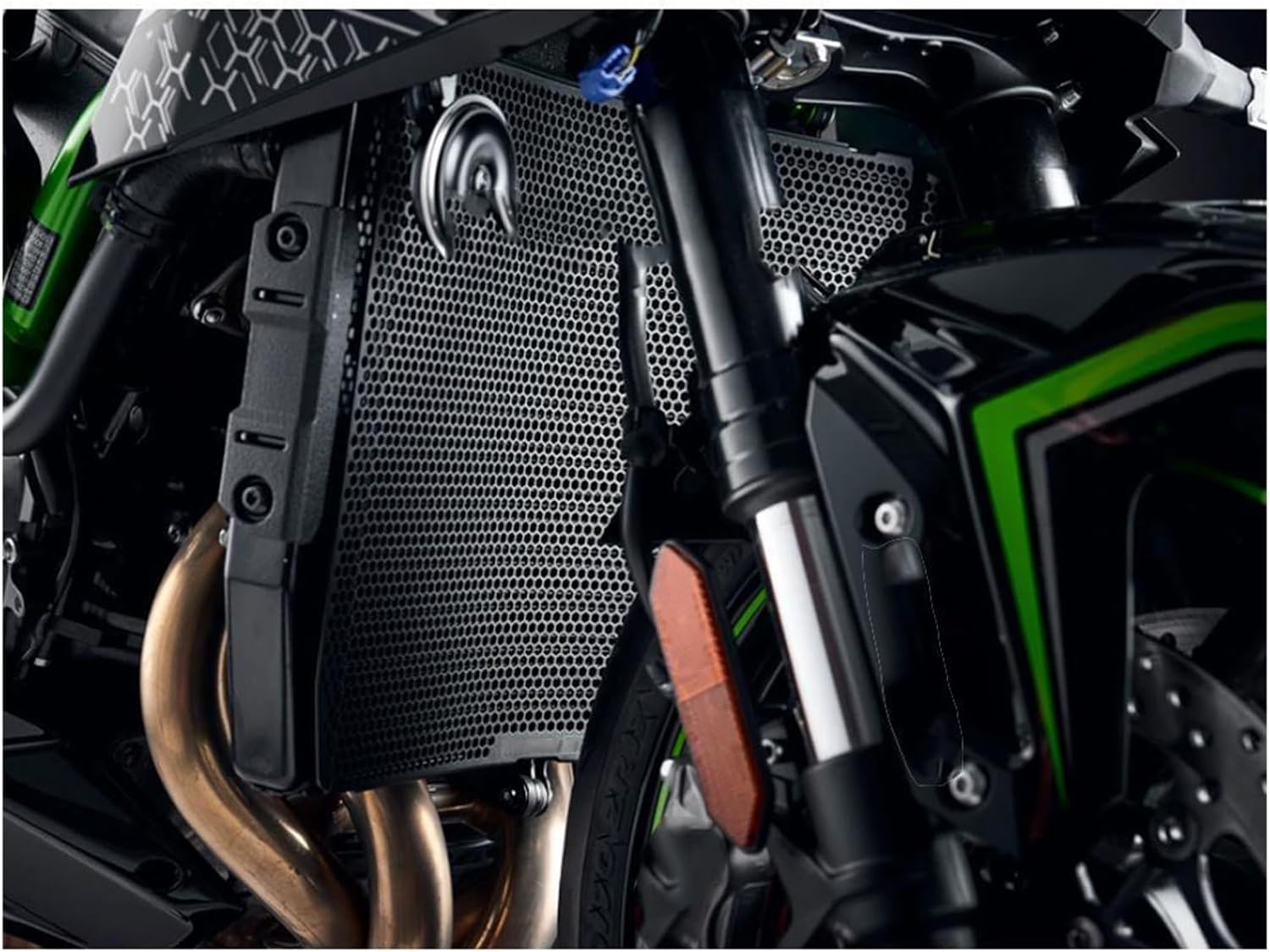 for Kawasa-&ki Z H2 Ninja H2 Motorcycle Radiator Grille Guard Cover Carbon SX SE Performance Tourer Ninja H2R 2018 2019 2020 2021 Motorcycle