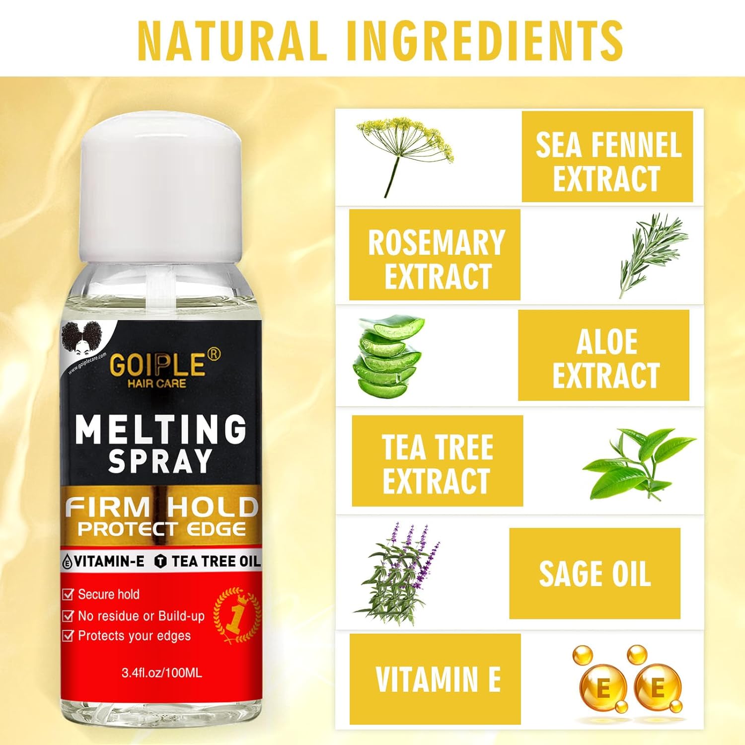 Pegamento de encaje para pelucas de encaje frontal, adhesivo de peluca para extensiones de pelucas, spray de fusión de encaje para pelucas de