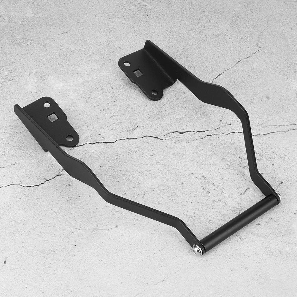 Acouto Soporte de navegación GPS para motocicleta, soporte de barra de manija delantera móvil para soporte de teléfono compatible con F750GS F850GS