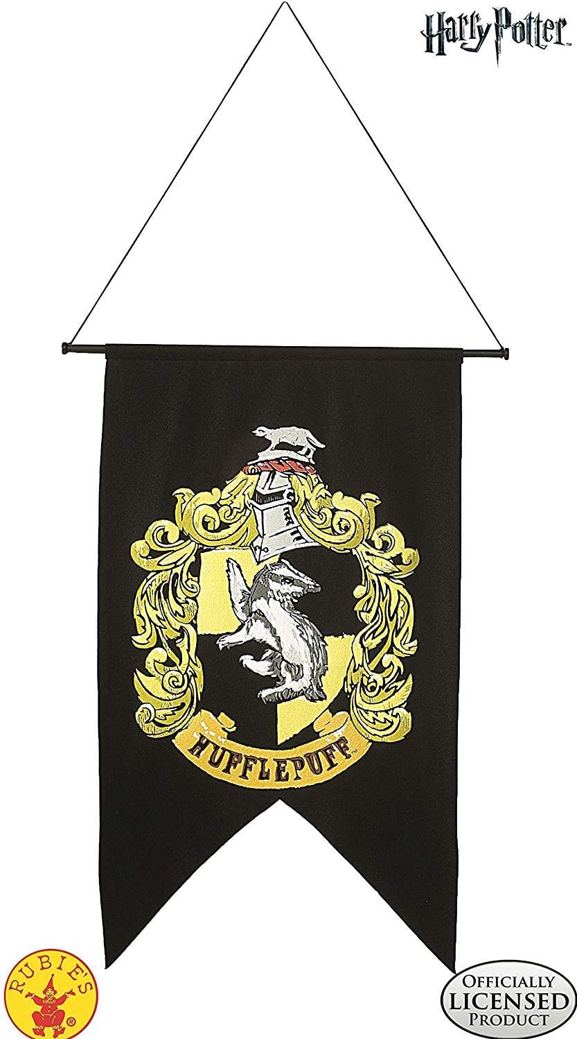 Rubíes Harry Potter Hufflepuff Impreso Banner by Rubie ‘s Masquerade UK