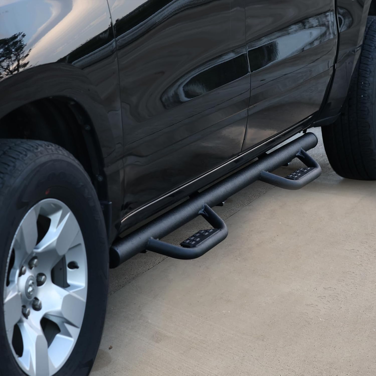 Barras de paso laterales compatibles con Chevy Silverado 2007-2018 y GMC Sierra 1500 2500HD 3500HD (incluye 2019 1500 LD)  2019 2500HD 3500HD.