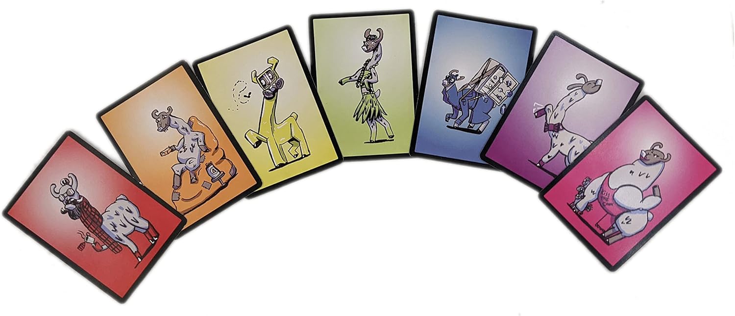 Sammich Un juego de cartas de alimentación de llama para toda la familia, marrón