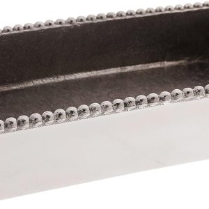 Mariposa Toallero de invitados con cuentas, tamaño único, aluminio Mariposa Toallero de invitados con cuentas, tamaño único, aluminio