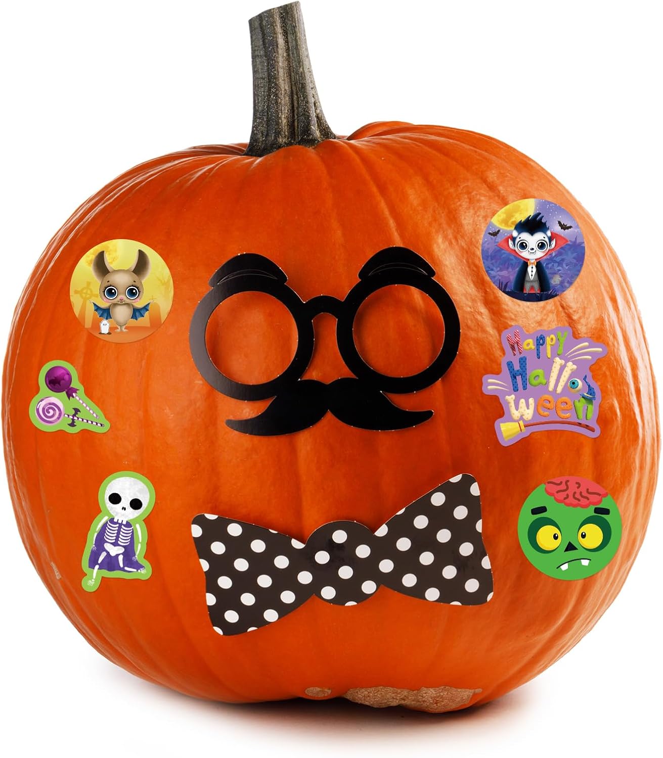 Calcomanías de Halloween para niños, 24 hojas de calcomanías surtidas para el hogar, aula, fiesta, juegos, manualidades, recompensas escolares