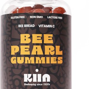 Kiin Bee Pearl Gummies  Pan de abeja (polen de abeja fermentado)  Superalimento 100% natural rico en vitaminas A, B, C, E, K, Mg, P, enzimas, Kiin Bee Pearl Gummies  Pan de abeja (polen de abeja fermentado)  Superalimento 100% natural rico en vitaminas A, B, C, E, K, Mg, P, enzimas,