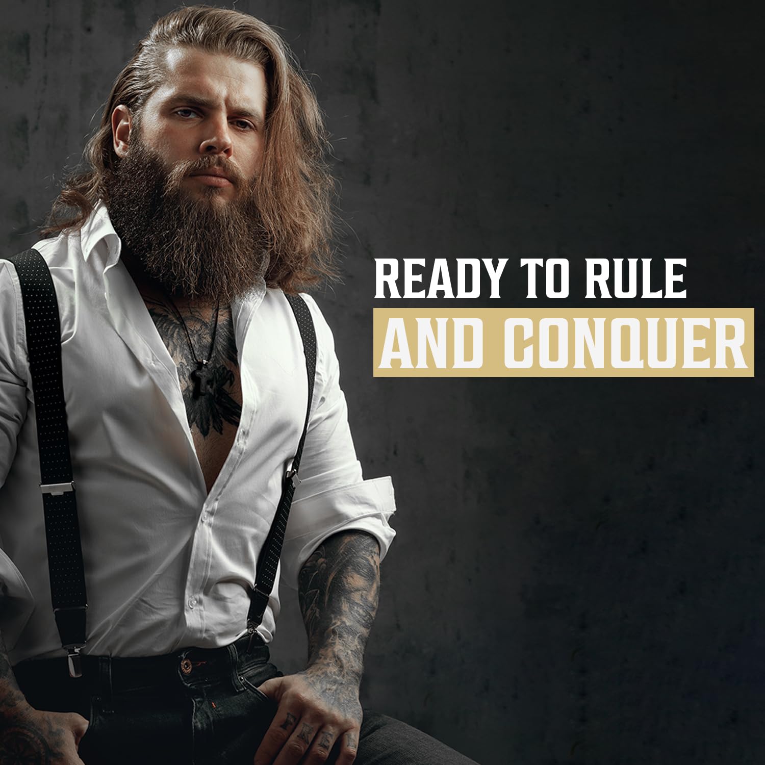 Viking Revolution Champú y acondicionador de barba para hombres con aceite de argán y aceite de jojoba, suavizante y fortalecedor para el cuidado de