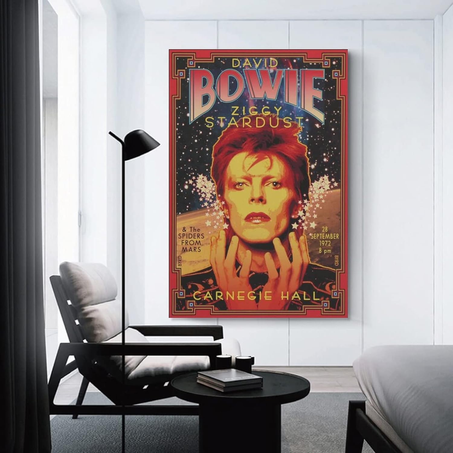 Póster de David The Spider from Mars 1972 Bowie – Póster de pared para decoración de pared, decoración de habitación, decoración de dormitorio,