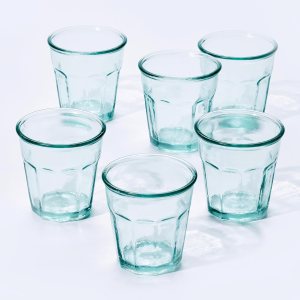 DESIGNED BY VSM Vidrios San Miguel – Vasos de 7.5 onzas, hechos de vidrio 100% reciclado, juego de 6, vasos anticuados, ideales para agua, whisky, DESIGNED BY VSM Vidrios San Miguel – Vasos de 7.5 onzas, hechos de vidrio 100% reciclado, juego de 6, vasos anticuados, ideales para agua, whisky,