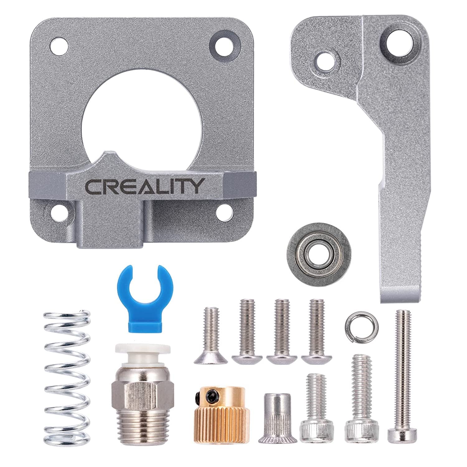 Ender 3 v2 Ender 3 CR-10 extrusora totalmente metálica de aluminio MK8 Bowden Extrusora 40 dientes Drive Gear para impresora 3D Creality Ender 3