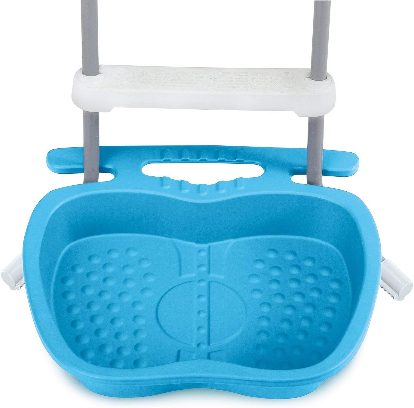 Summer Waves P5E001500 – Bandeja de baño antideslizante para patio trasero al aire libre, 22.5 x 20 x 3.5 pulgadas, accesorio para piscinas y spas