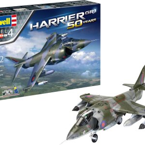 Revell RV05690 05690 5690 Hawker Harrier GR Mk.1 Set de regalo Kit de modelo de plástico, multicolor, 148 Revell RV05690 05690 5690 Hawker Harrier GR Mk.1 Set de regalo Kit de modelo de plástico, multicolor, 148