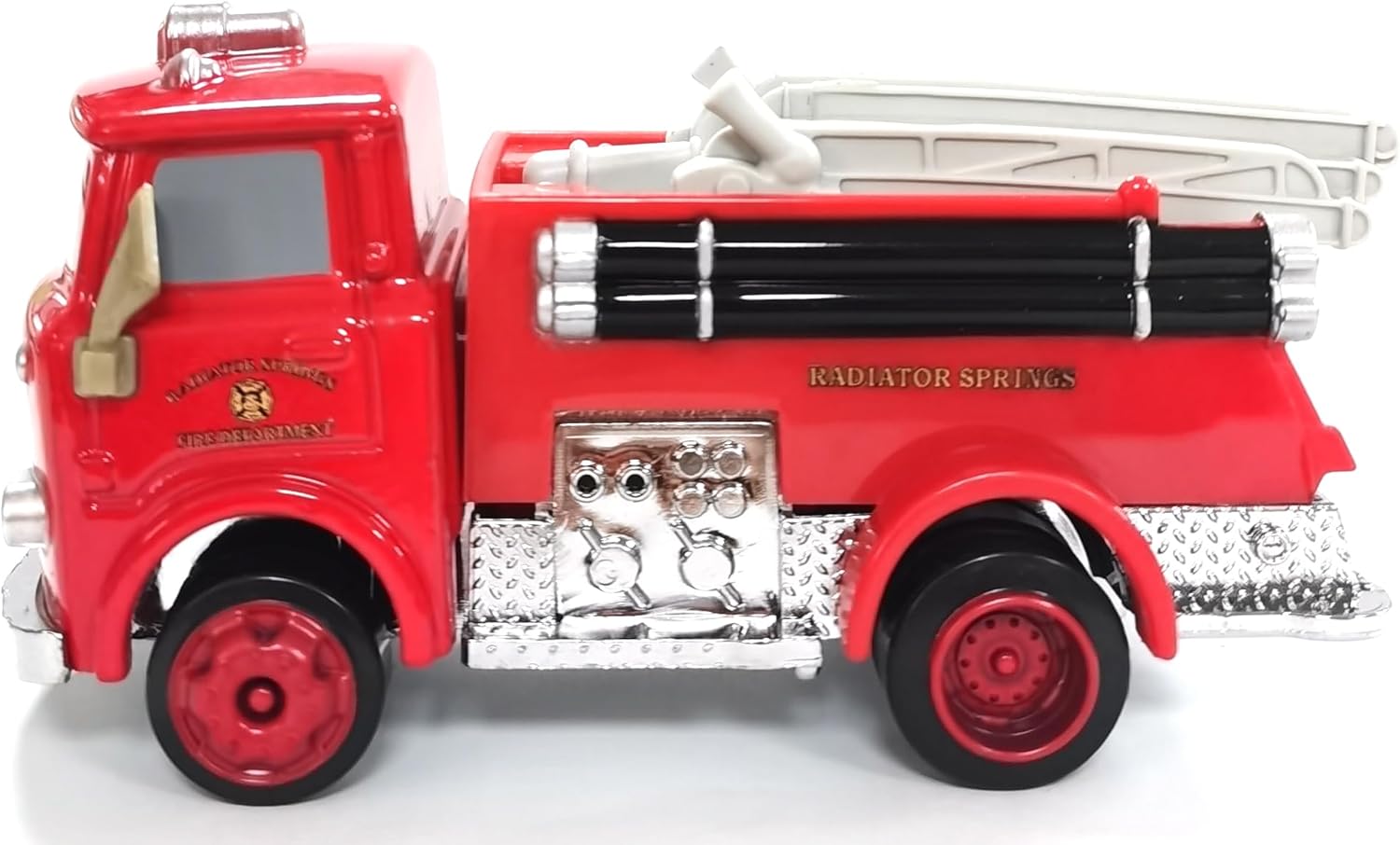 Coche de película de juguete rojo 155 escala de fundición a presión de aleación de metal niño niño juguete