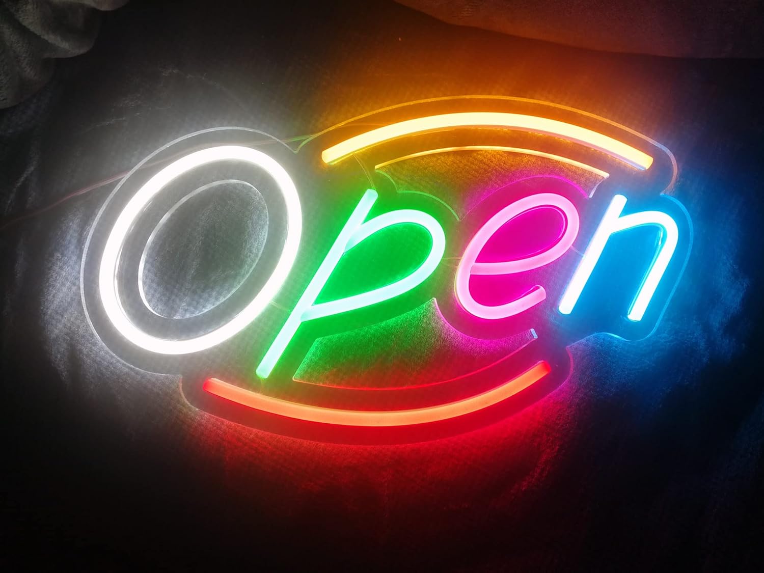 Letreros de neón personalizados de 8 a 50 pulgadas con luz de neón, letrero con nombre para garaje, tienda, boda, evento, logotipo de negocios